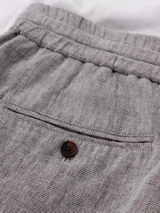 フレンチリネン一片襟スキッパーシャツ