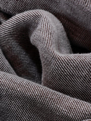 フレンチリネン一片襟スキッパーシャツ