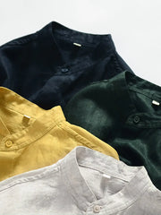 リネンリラックスシャツ