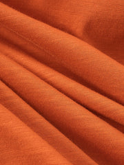 エアコットン・レトロ・キューバンカラー長袖シャツ