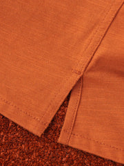 エアコットン・レトロ・キューバンカラー長袖シャツ