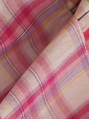 マドラスパッチワーク ノー構造コットンブレザー