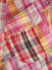 マドラスパッチワーク ノー構造コットンブレザー