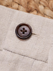 ノーラペル リネンセットアップ