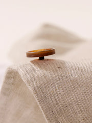 ノーラペル リネンセットアップ