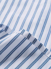 カラーブロックストライプシャツ