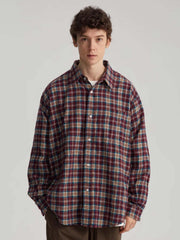 フランネルチェックシャツ