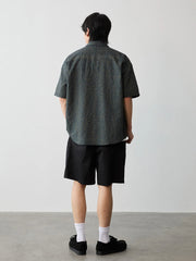 ヴィンテージシアサッカー チェックシャツ