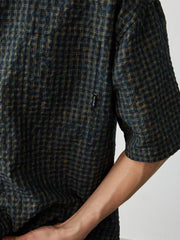 ヴィンテージシアサッカー チェックシャツ