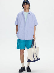 製シティボーイオーバーサイズチェック柄シャツ