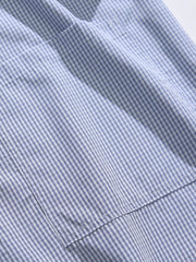 シティボーイオーバーサイズチェック柄大ポケットシャツ