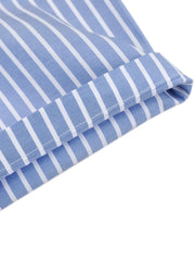 クリーンフィットストライプオーバーシャツ