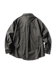 ヴィンテージワークウェア長袖シャツ(正面ダブルポケットデザイン)