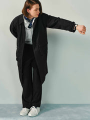 ナイロン多ポケット ヴィンテージバルマカーンコート