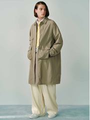 ナイロン多ポケット ヴィンテージバルマカーンコート