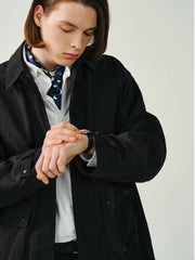 ナイロン多ポケット ヴィンテージバルマカーンコート