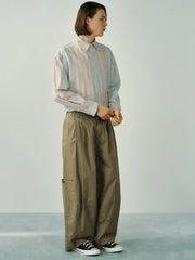 アメリカ産長綿バルーンパンツ