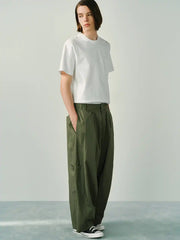 アメリカ産長綿バルーンパンツ
