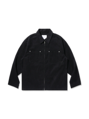 製品画像:純粋コットンスタッズポケットコーデュロイジャケット正面展示