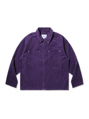 製品画像:純粋コットンスタッズポケットコーデュロイジャケット正面展示