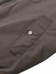 バーン風 着脱可能フーデッドパイロットジャケット