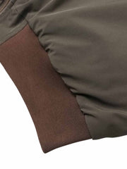 バーン風 着脱可能フーデッドパイロットジャケット