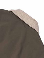 バーン風 着脱可能フーデッドパイロットジャケット