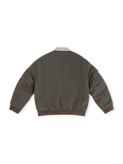 バーン風 着脱可能フーデッドパイロットジャケット