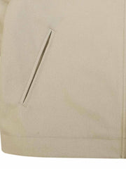 バーン風 コントラストキャンバスジャケット