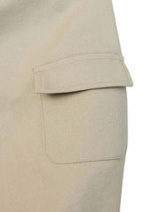 バーン風 コントラストキャンバスジャケット