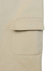 バーン風 コントラストキャンバスジャケット