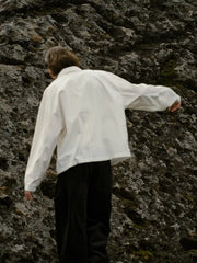 ナイロン混紡ジャングルシャツジャケット