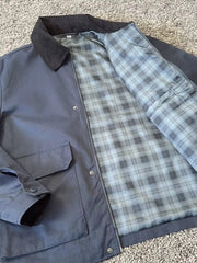 ウォッシュド コーデュロイカラーワークジャケット