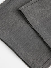 Cleanfit ダブルプリーツ ドレープワイドスラックス