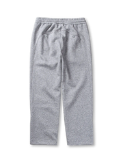 ワイドストレートワッフルスウェットパンツ