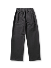 ヴィンテージ風ウォッシュ加工コットンカジュアルパンツ