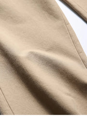 ヴィンテージ風ウォッシュ加工コットンカジュアルパンツ