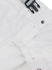 リネンコットンタックワイドパンツ