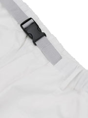 リネンコットンタックワイドパンツ