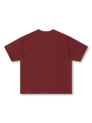 前面全体が見えるように平置きしたTシャツ