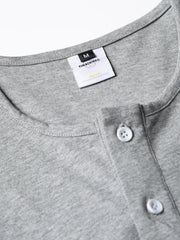 ヘンリーレイヤードショートスリーブTシャツ