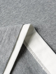 ヘンリーレイヤードショートスリーブTシャツ