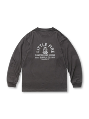 アウトドアプリントヘヴィーウェイト長袖Tシャツ