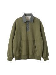 製品画像: クラシック ラグビーシャツ(375gコットン)の正面イメージ