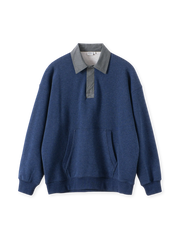 製品画像: クラシック ラグビーシャツ(375gコットン)の正面イメージ