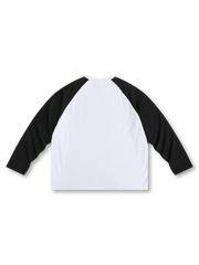 ハンドドローイングレスラー長袖Tシャツ