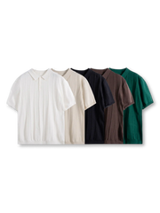 アイスシルクストライプポロ