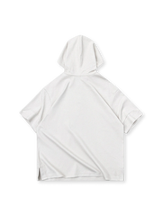 レイヤードフーディショートスリーブTシャツ全体像