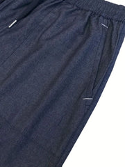 廓形デニムキューバシャツ&ショーツセット