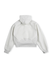 パッチワーク 都会風フーディ